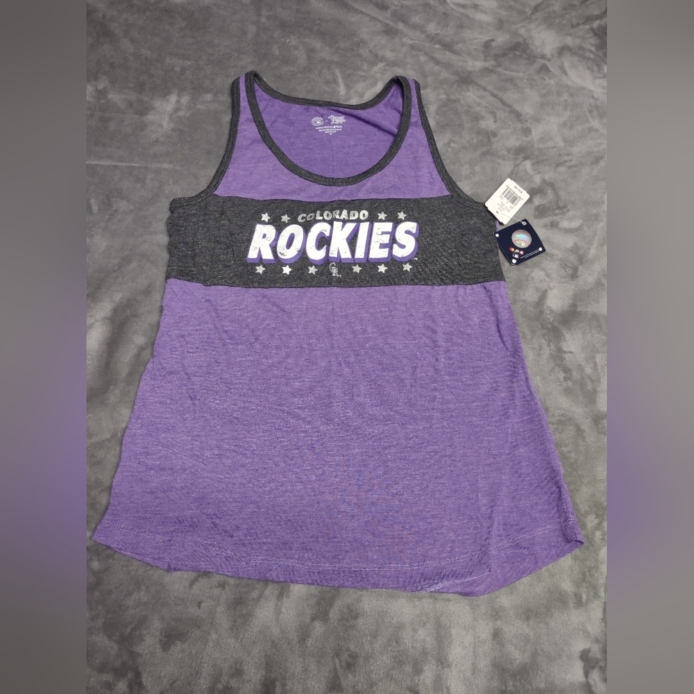 Nwt Colorado Rockies tank top size medium